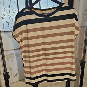 Black and Tan Short Sleeve T-Shirt